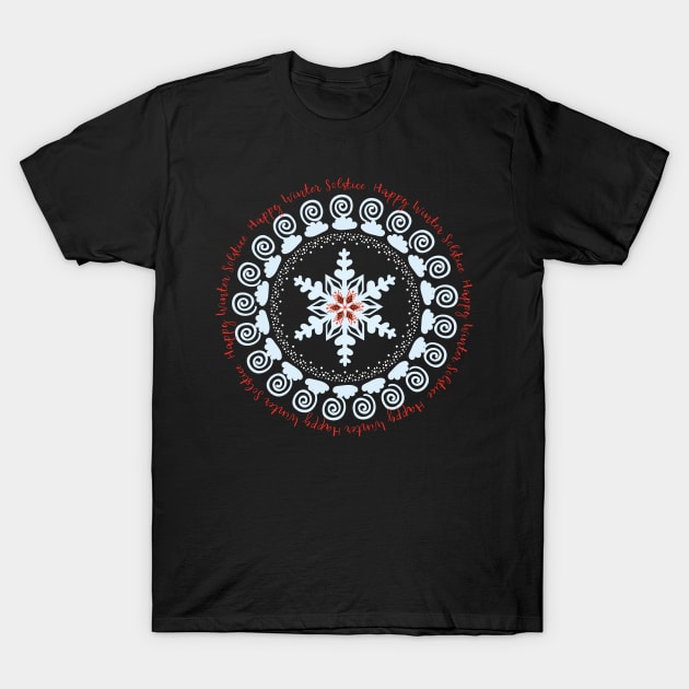 Solstice Mandala T-Shirt by emma17